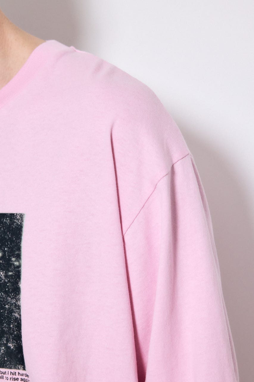 FOREST グラフィック長袖Tシャツ L/PNK L