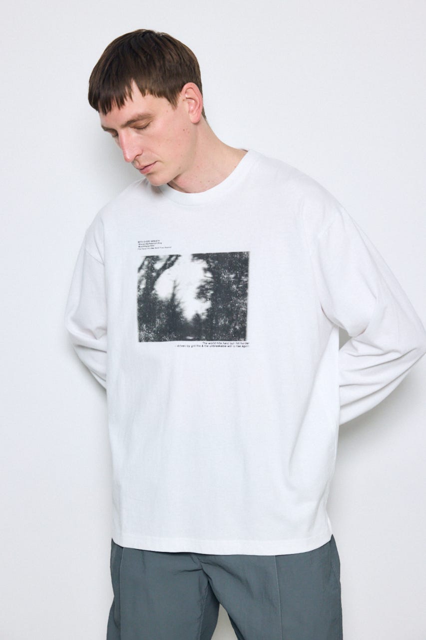 AZUL BY MOUSSY | FOREST グラフィック長袖Tシャツ (Tシャツ