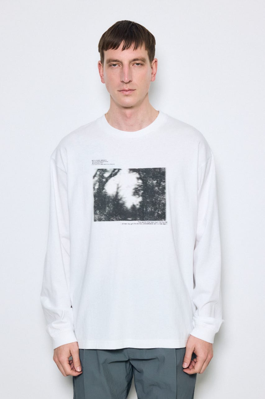 AZUL BY MOUSSY | FOREST グラフィック長袖Tシャツ (Tシャツ