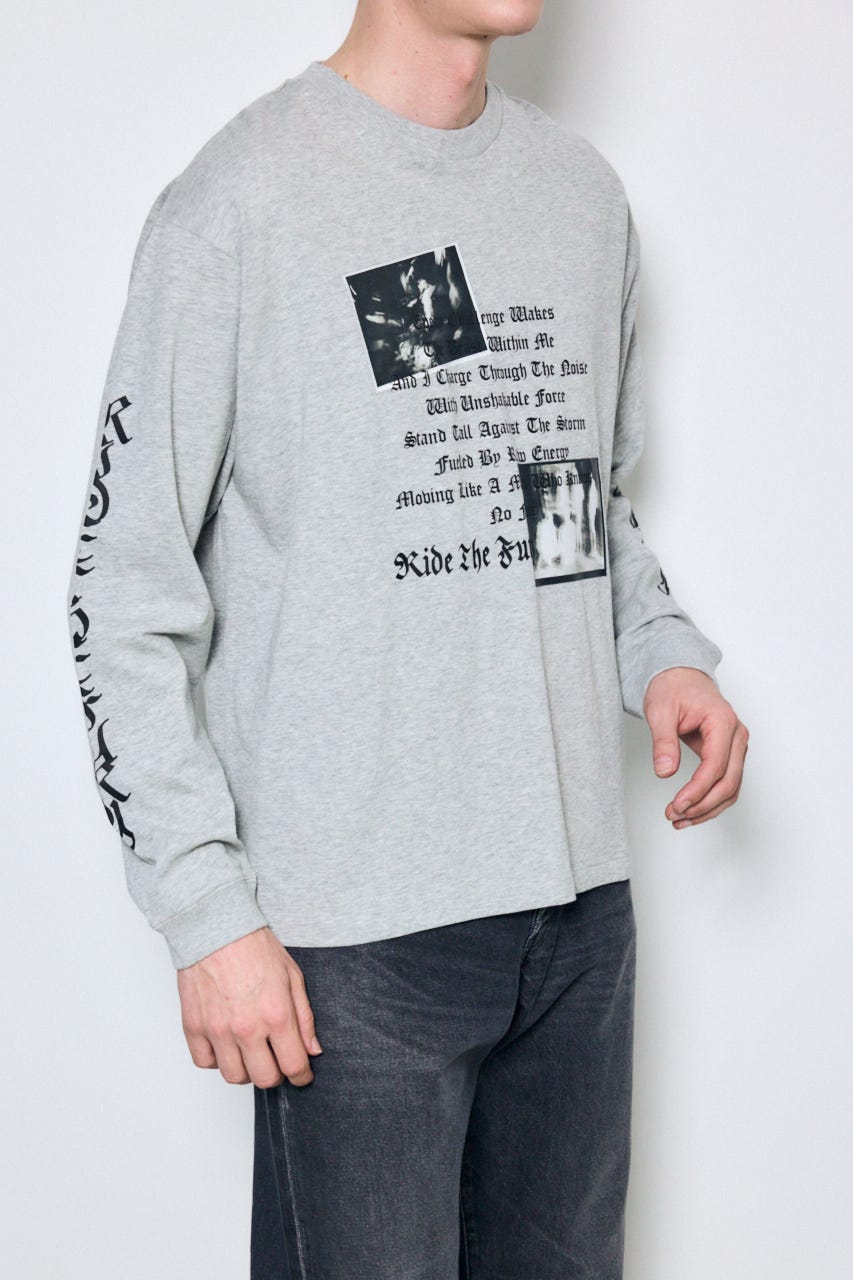 AZUL BY MOUSSY | 袖ロゴ長袖Tシャツ (Tシャツ・カットソー(長袖