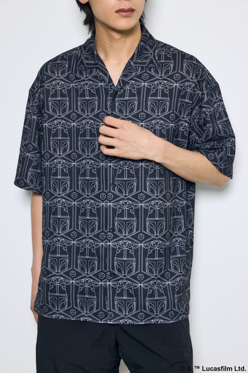 【STAR WARS / AZUL】アロハシャツ BLK FREE