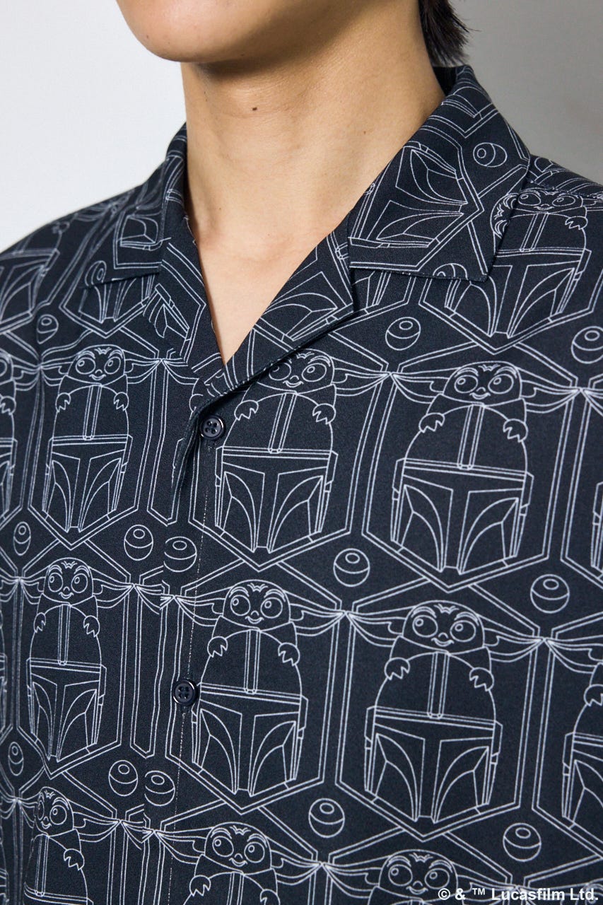 【STAR WARS / AZUL】アロハシャツ BLK FREE