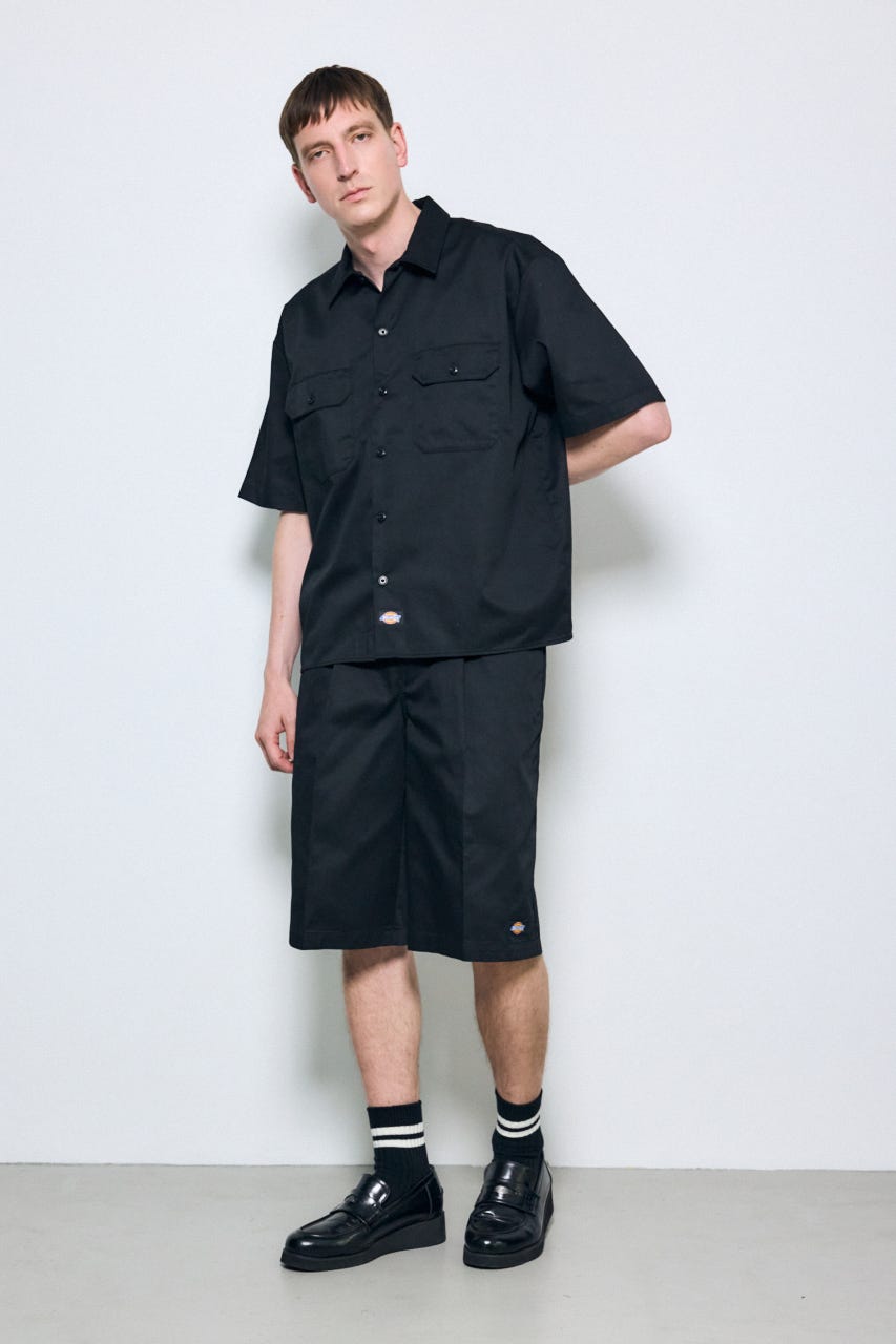 【Dickies（R）×AZUL】ショートパンツ BLK M