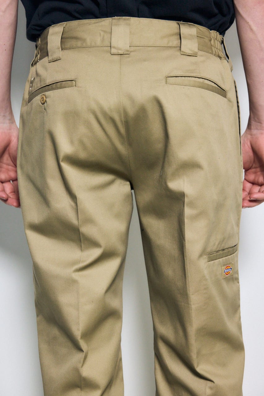 【Dickies(R)×AZUL】フルレングスパンツ BEG L