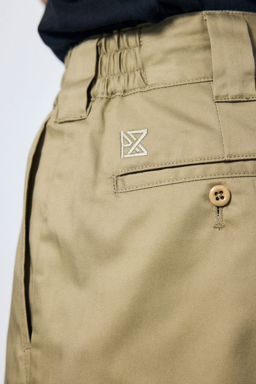 【Dickies(R)×AZUL】フルレングスパンツ BEG L