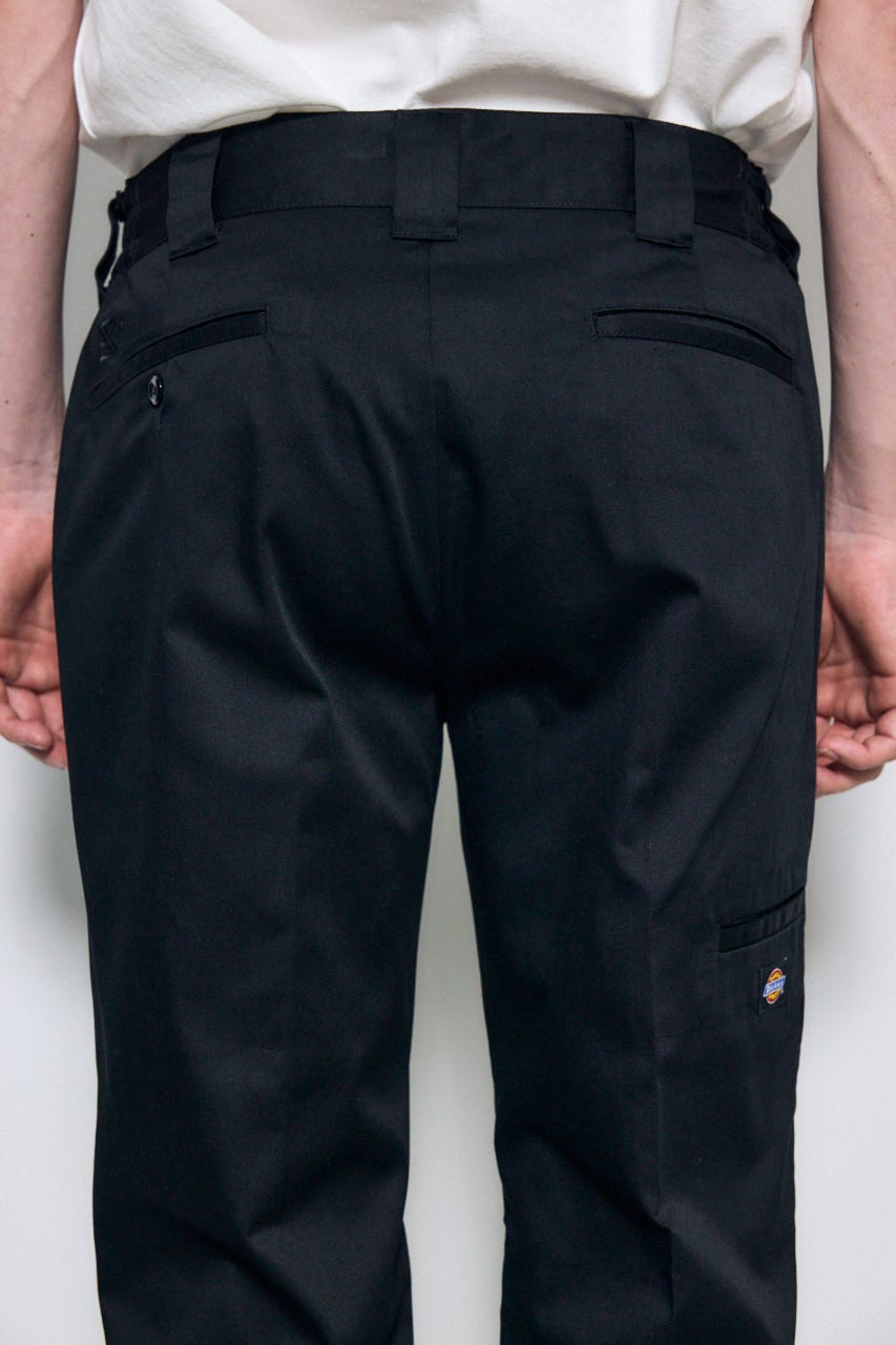 【Dickies(R)×AZUL】フルレングスパンツ BLK L