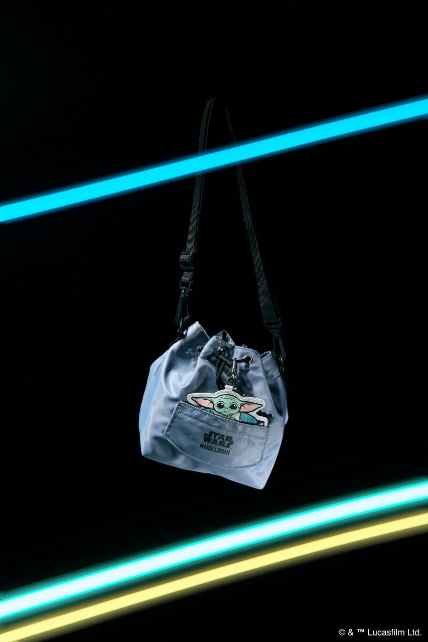 【STAR WARS / AZUL】巾着バッグ GRY FREE