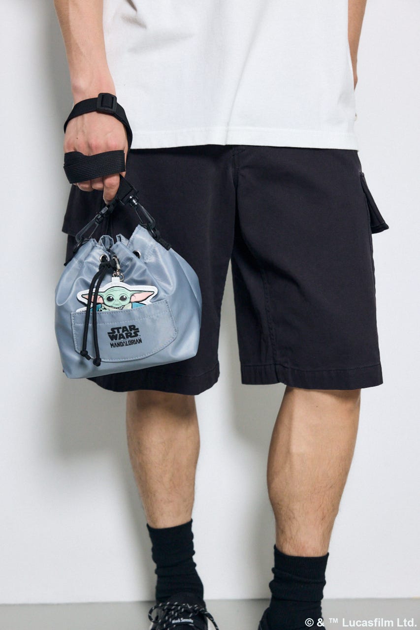 【STAR WARS / AZUL】巾着バッグ GRY FREE