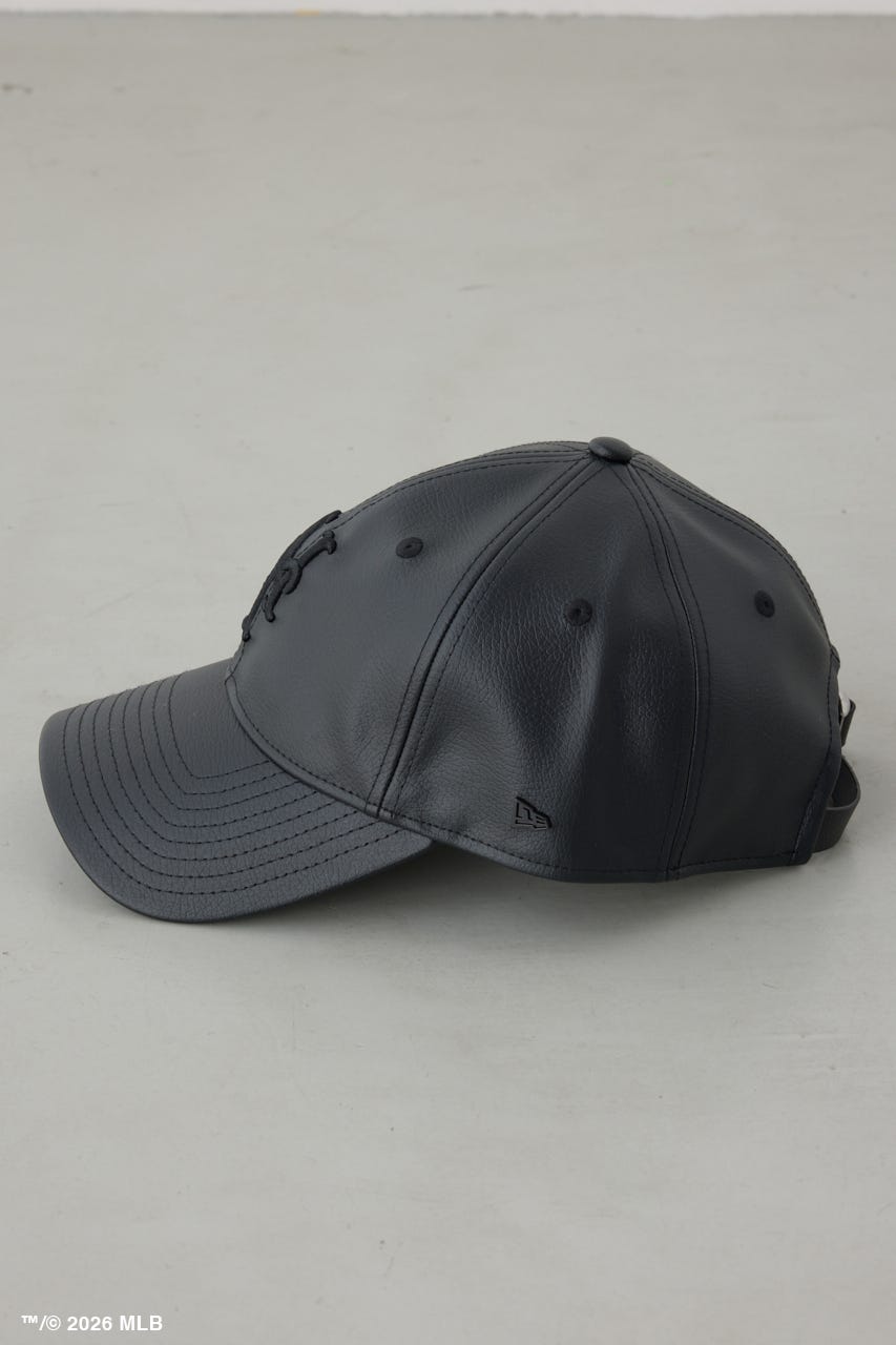 【NEW ERA×AZUL MLB】合皮キャップ BLK FREE