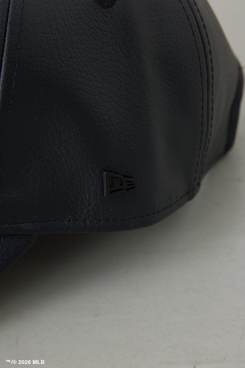 【NEW ERA×AZUL MLB】合皮キャップ BLK FREE