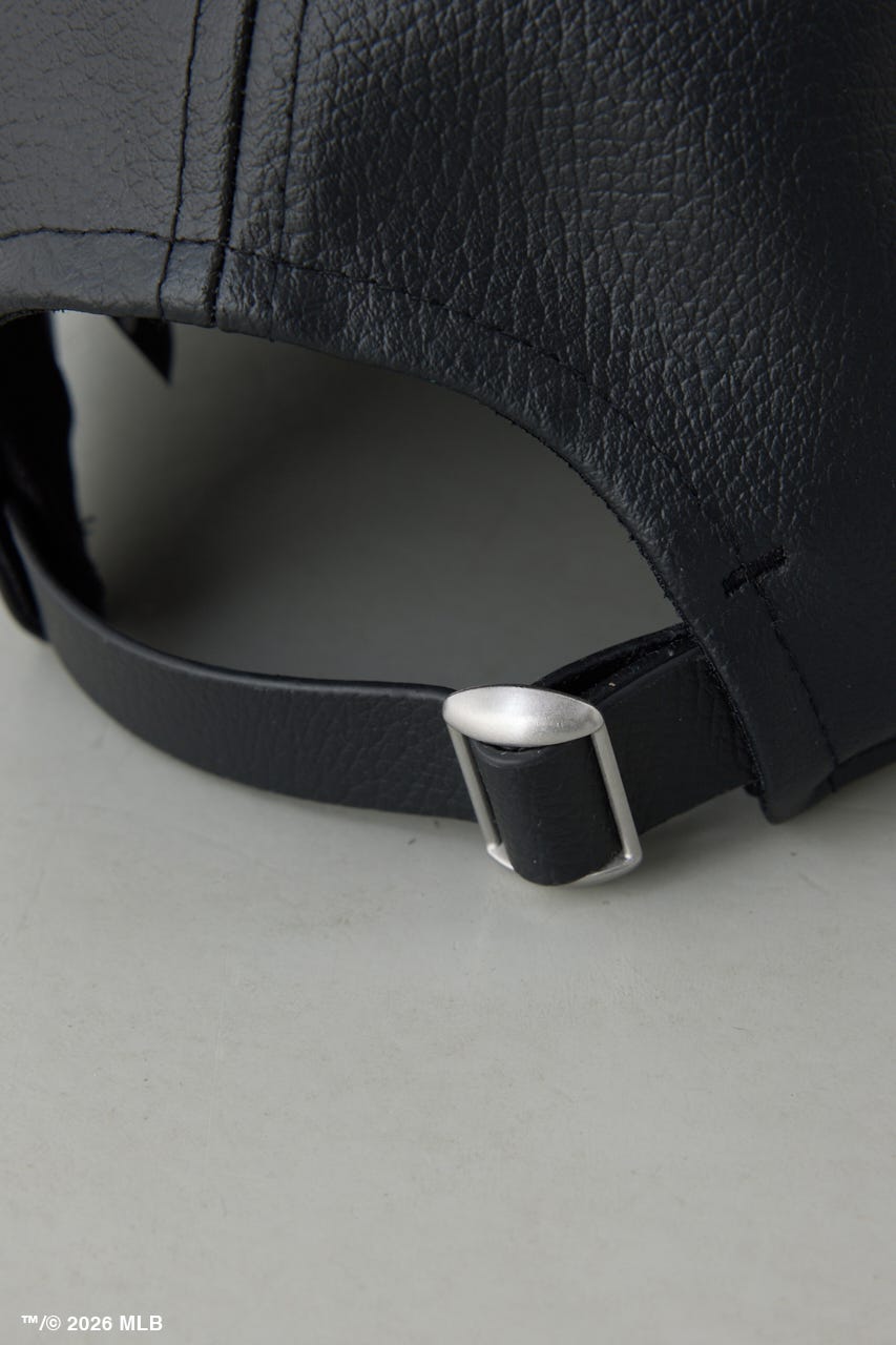 【NEW ERA×AZUL MLB】合皮キャップ M/BLK FREE