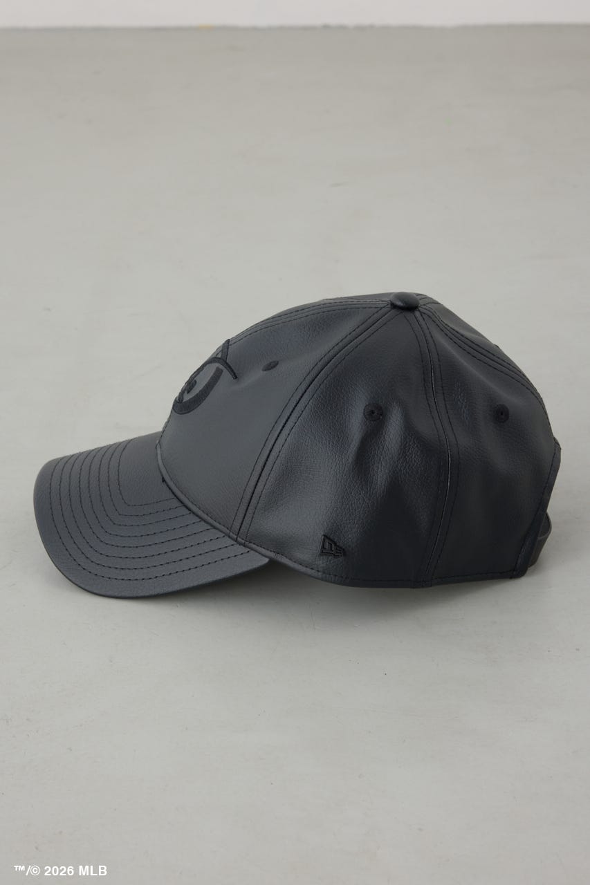 【NEW ERA×AZUL MLB】合皮キャップ M/BLK FREE
