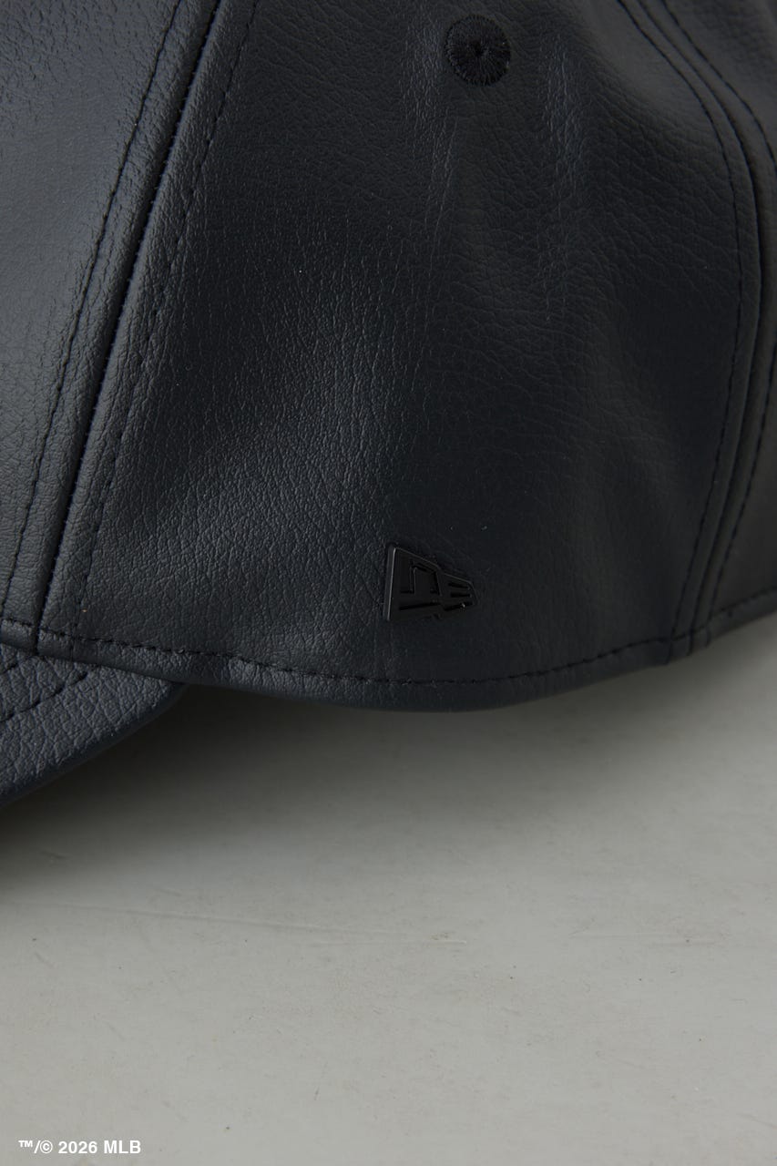 【NEW ERA×AZUL MLB】合皮キャップ M/BLK FREE