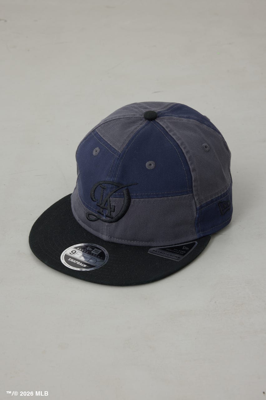 【NEW ERA×AZUL MLB】切替キャップ NVY FREE