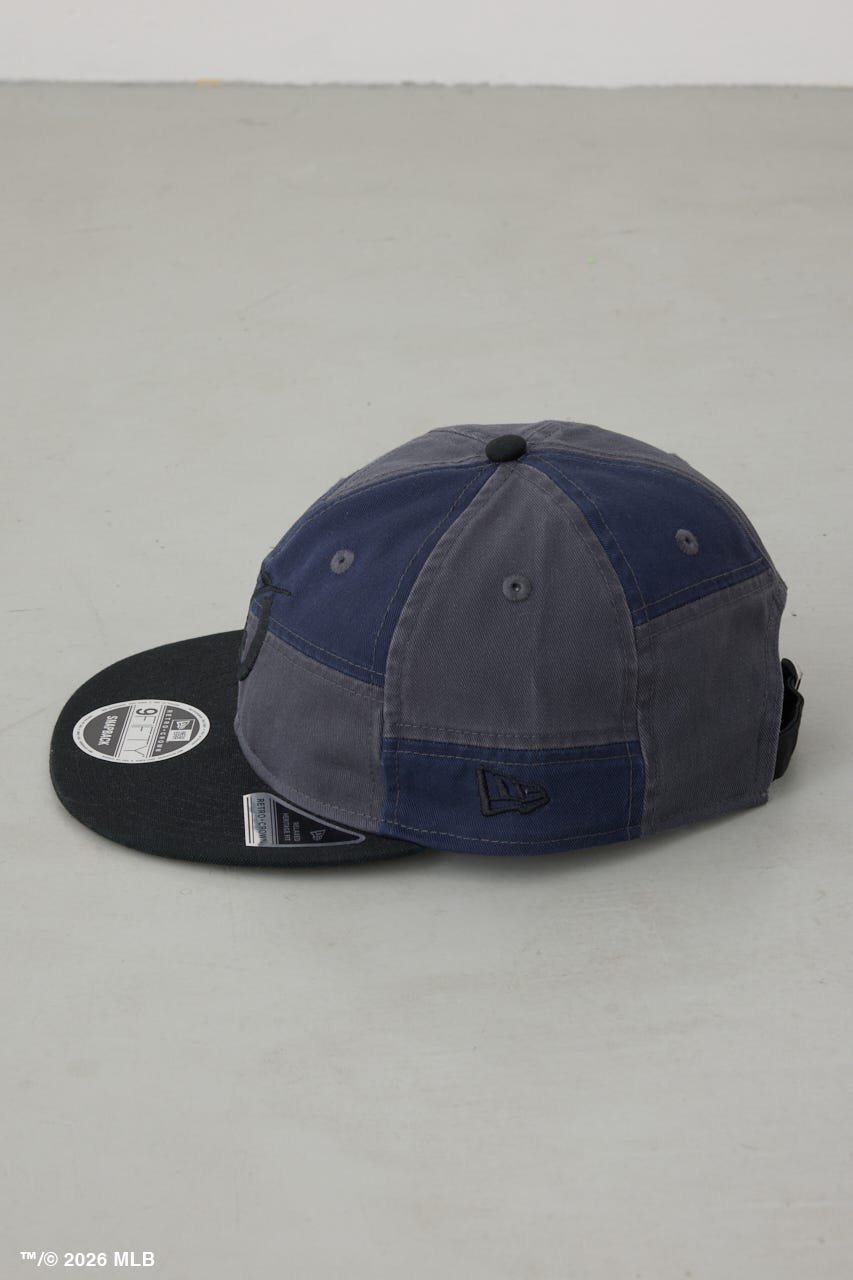 【NEW ERA×AZUL MLB】切替キャップ NVY FREE