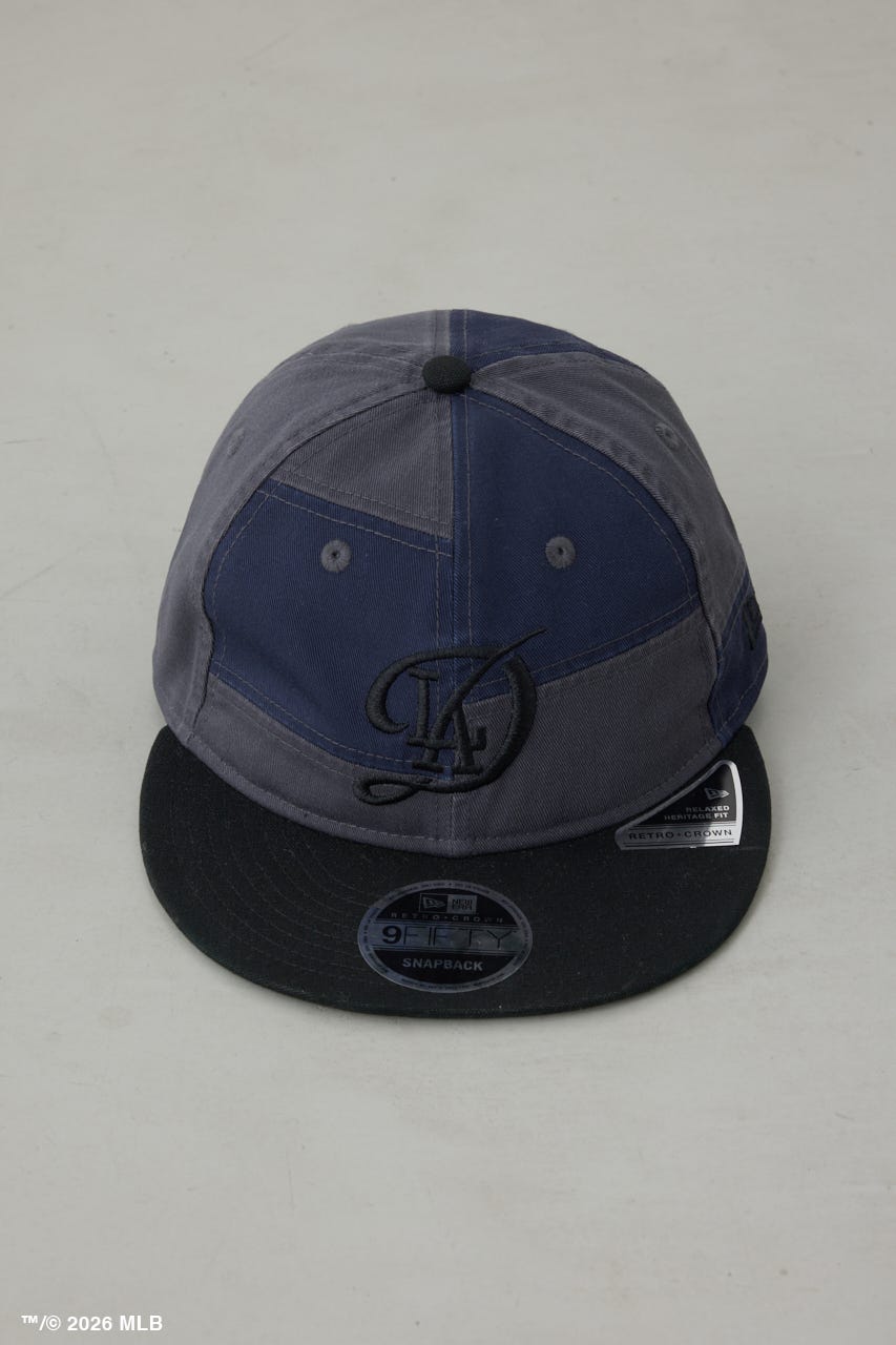 【NEW ERA×AZUL MLB】切替キャップ NVY FREE