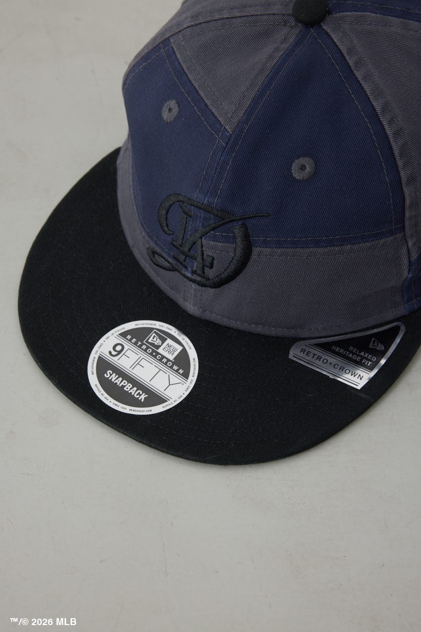【NEW ERA×AZUL MLB】切替キャップ NVY FREE