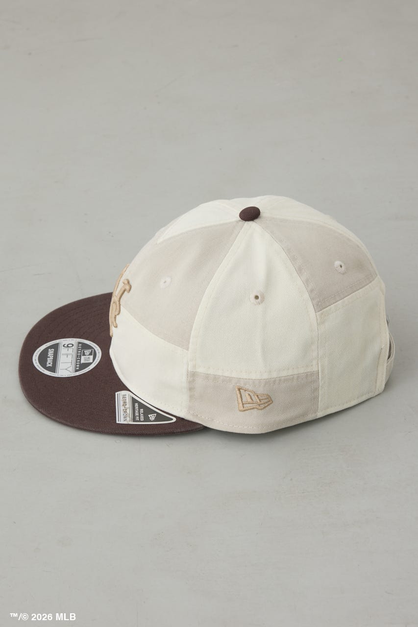 【NEW ERA×AZUL MLB】切替キャップ WHT FREE