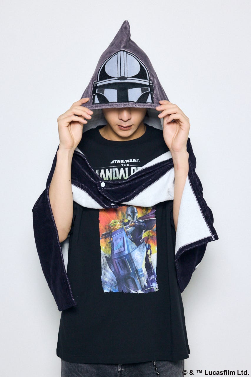 【STAR WARS / AZUL】フード付タオル BLK FREE