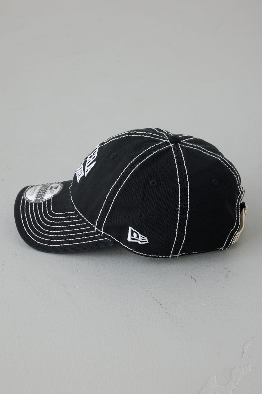 【NEW ERA×AZUL】配色ステッチキャップ BLK FREE