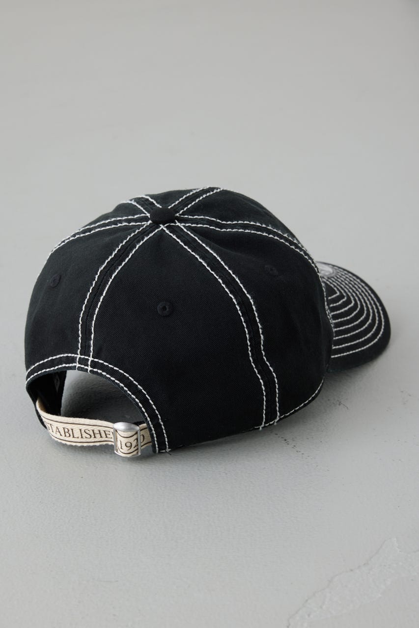 【NEW ERA×AZUL】配色ステッチキャップ BLK FREE