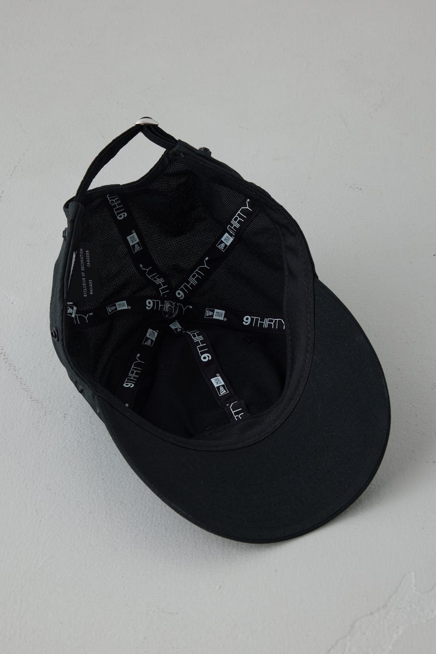 【NEW ERA×AZUL】サンシェードキャップ BLK FREE