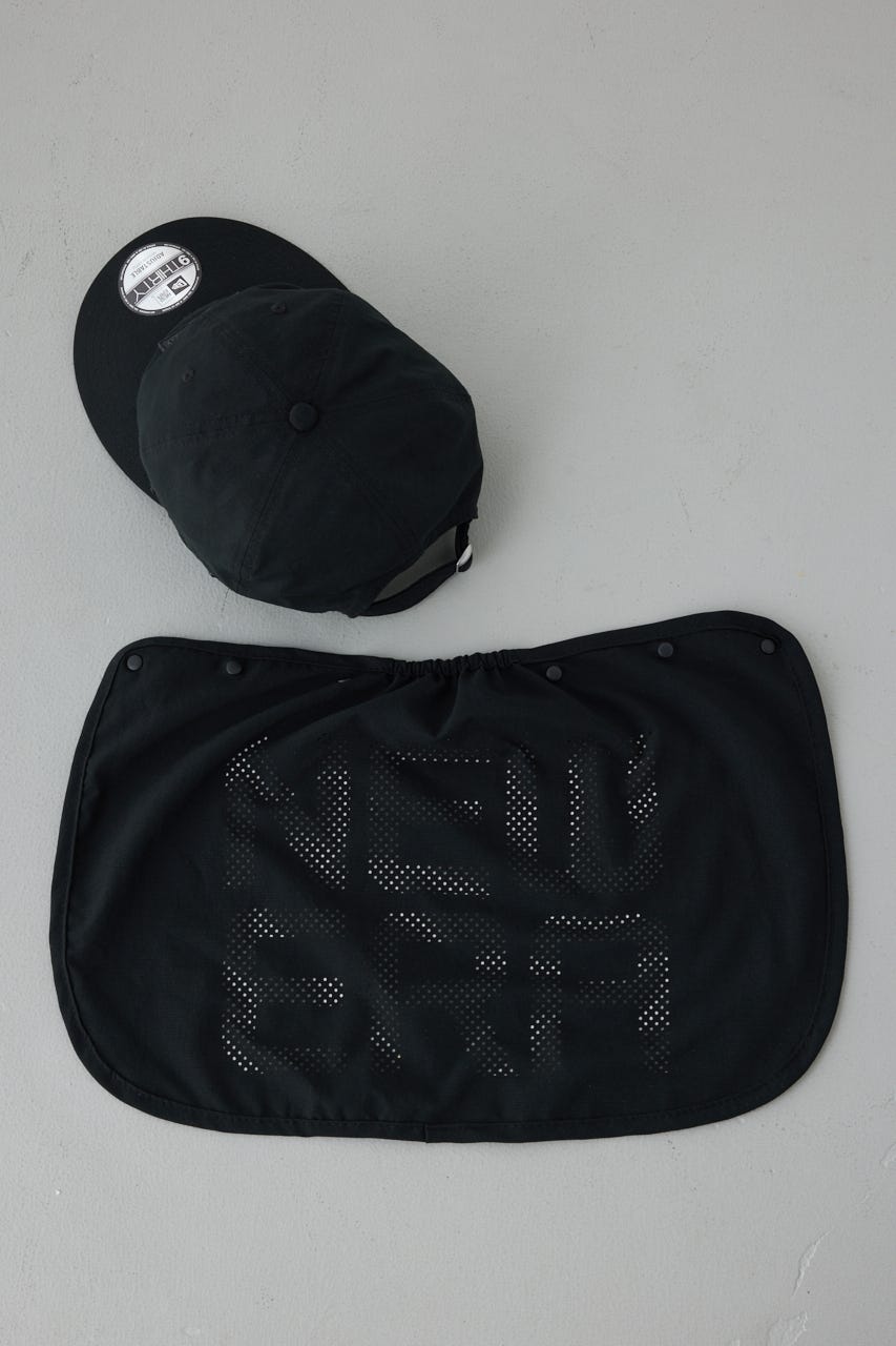 【NEW ERA×AZUL】サンシェードキャップ BLK FREE