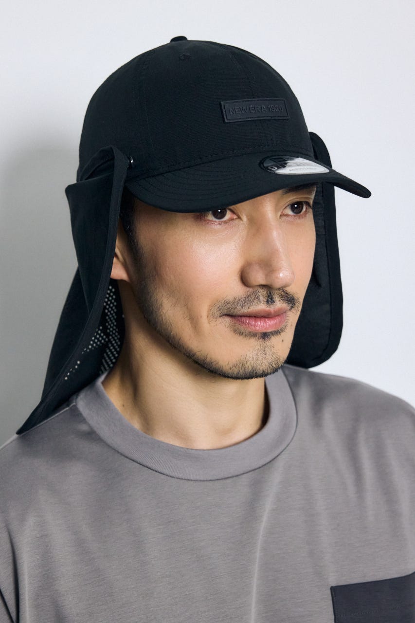 【NEW ERA×AZUL】サンシェードキャップ BLK FREE