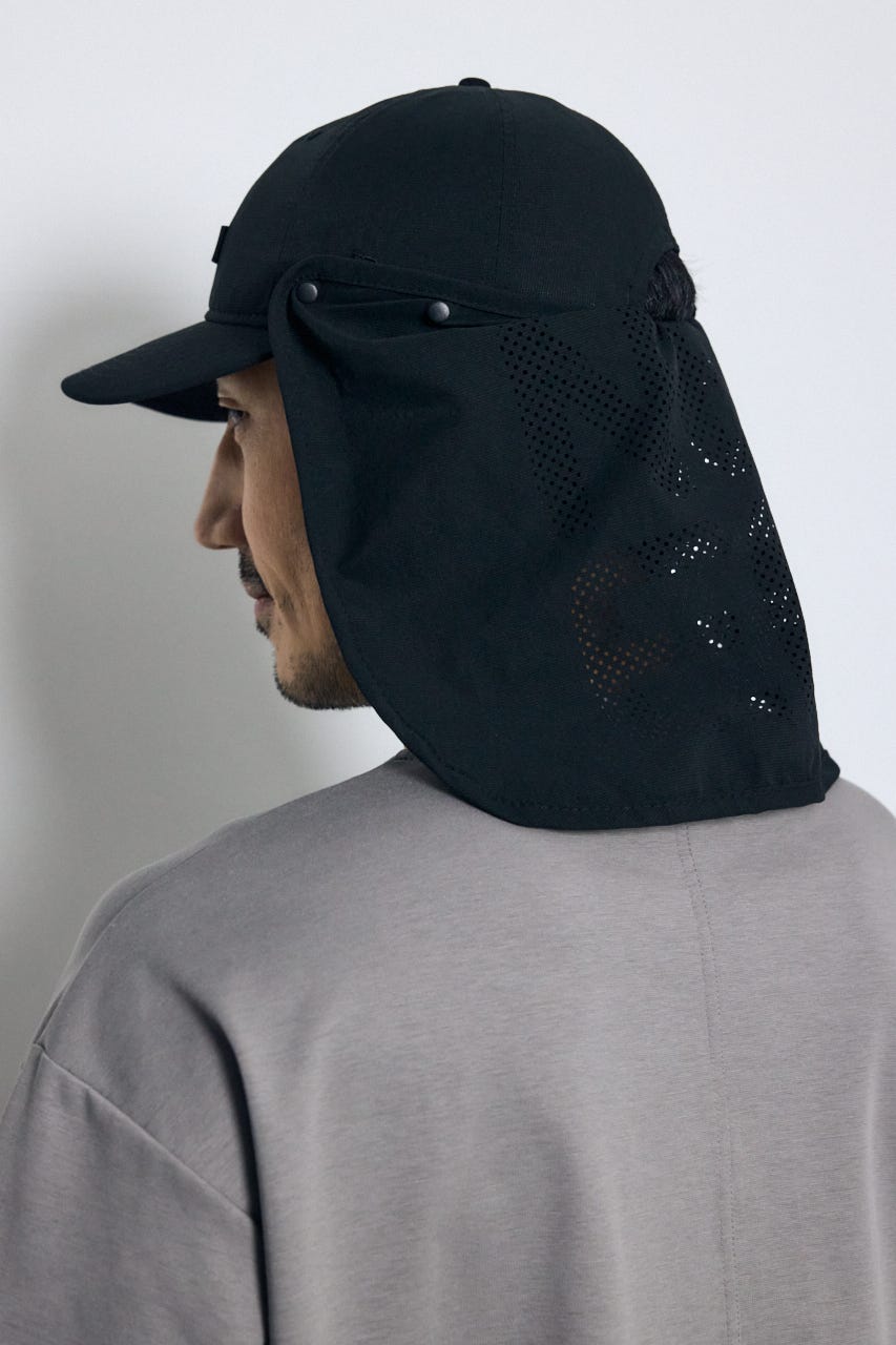 【NEW ERA×AZUL】サンシェードキャップ BLK FREE
