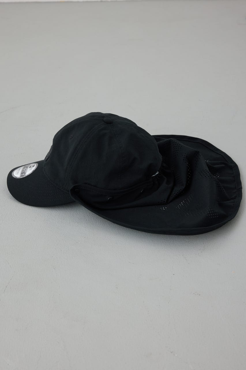 【NEW ERA×AZUL】サンシェードキャップ BLK FREE