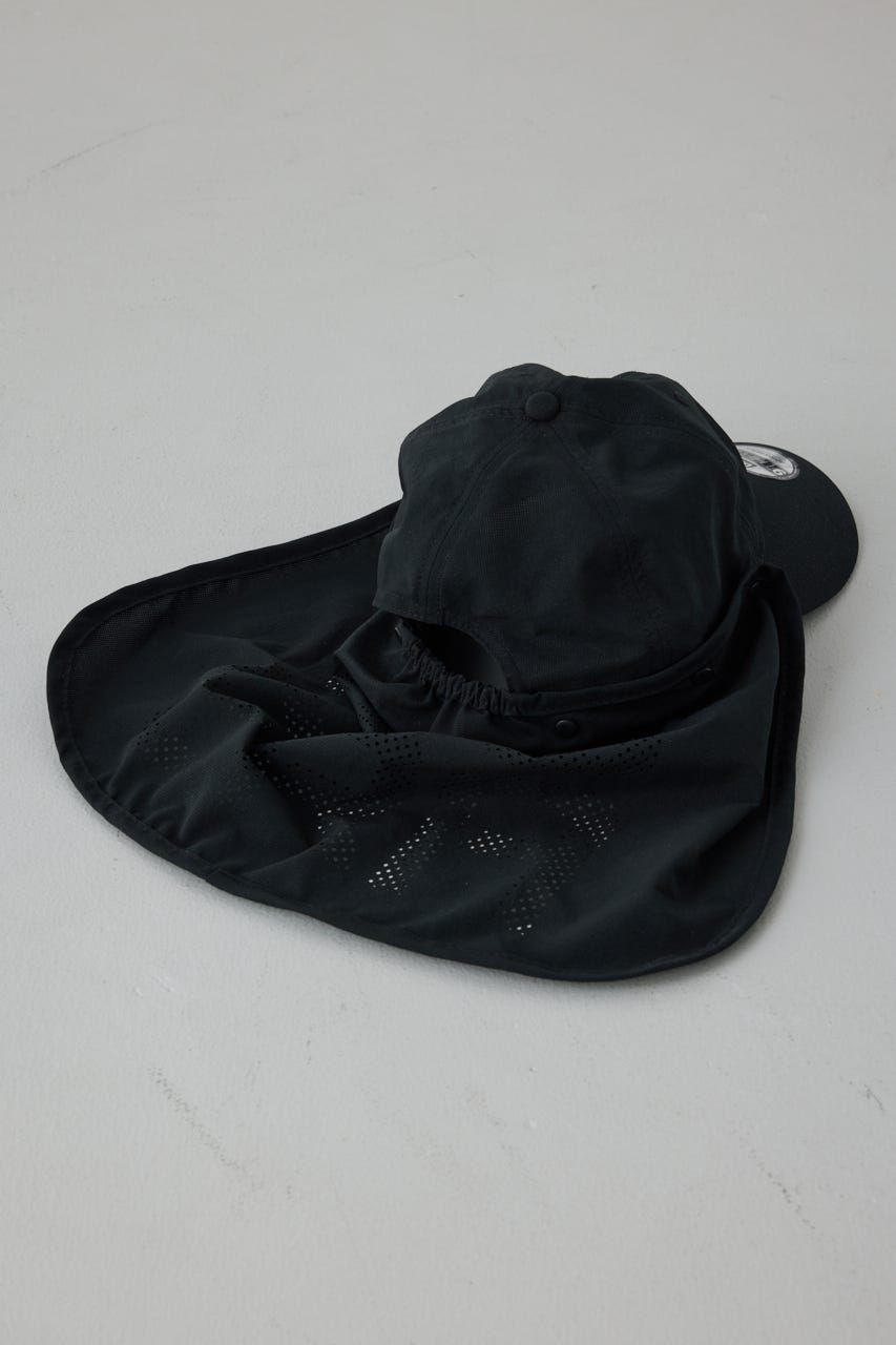 【NEW ERA×AZUL】サンシェードキャップ BLK FREE