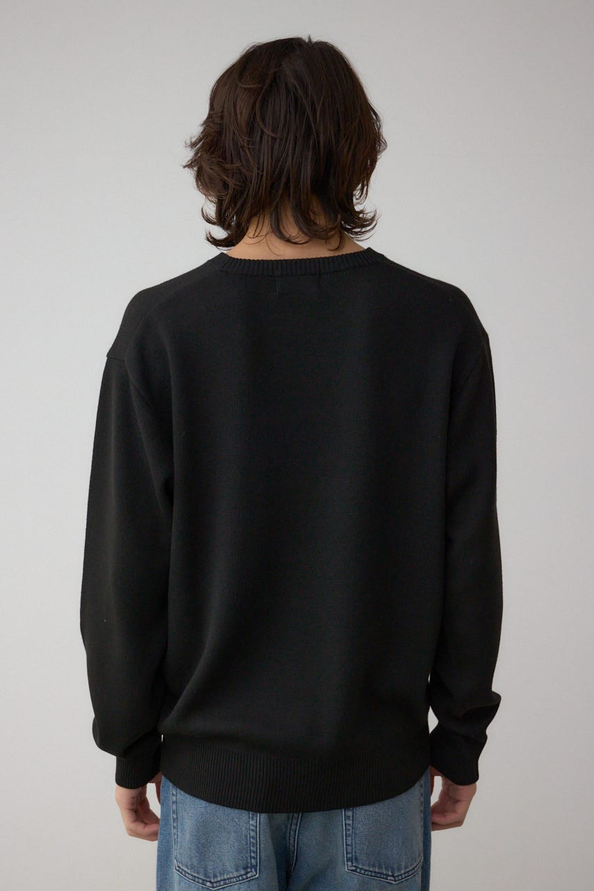 RAP HIP HOPグラフィックニット BLK FREE