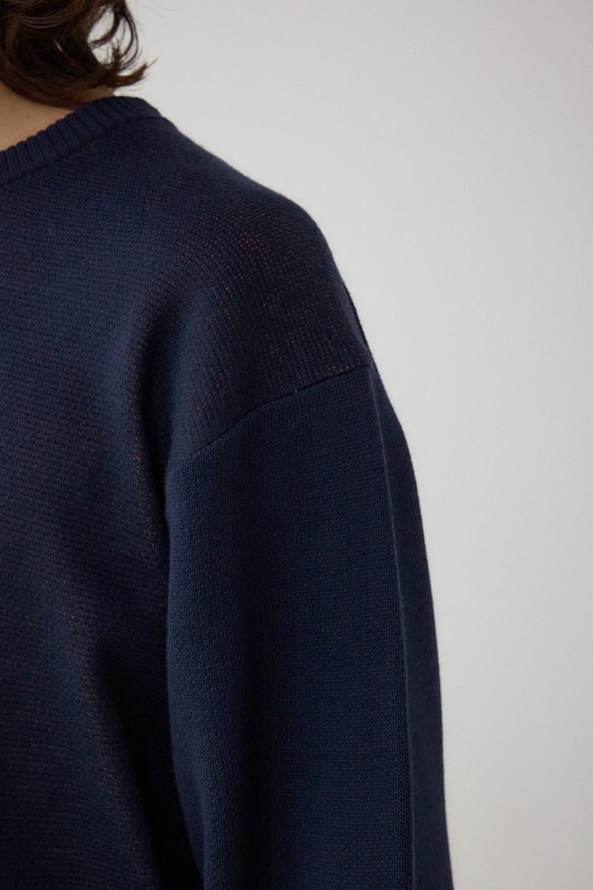 RAP HIP HOPグラフィックニット NVY FREE