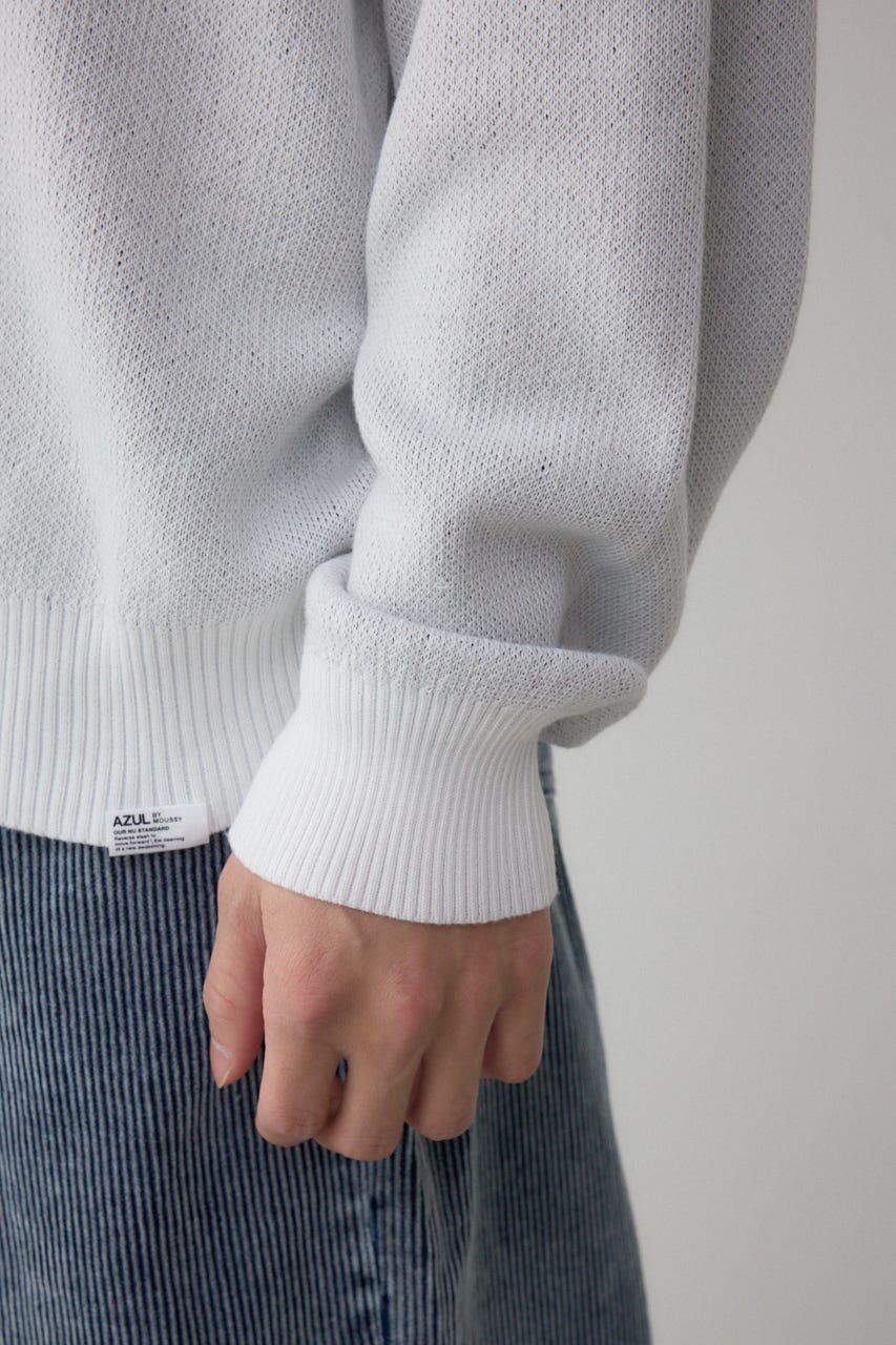 RAP HIP HOPグラフィックニット O/WHT FREE