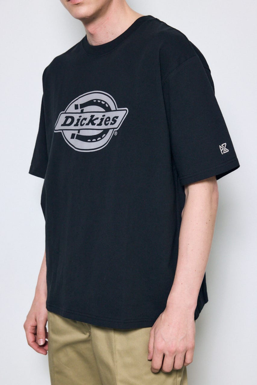 【Dickies（R）×AZUL】ロゴTシャツ BLK M