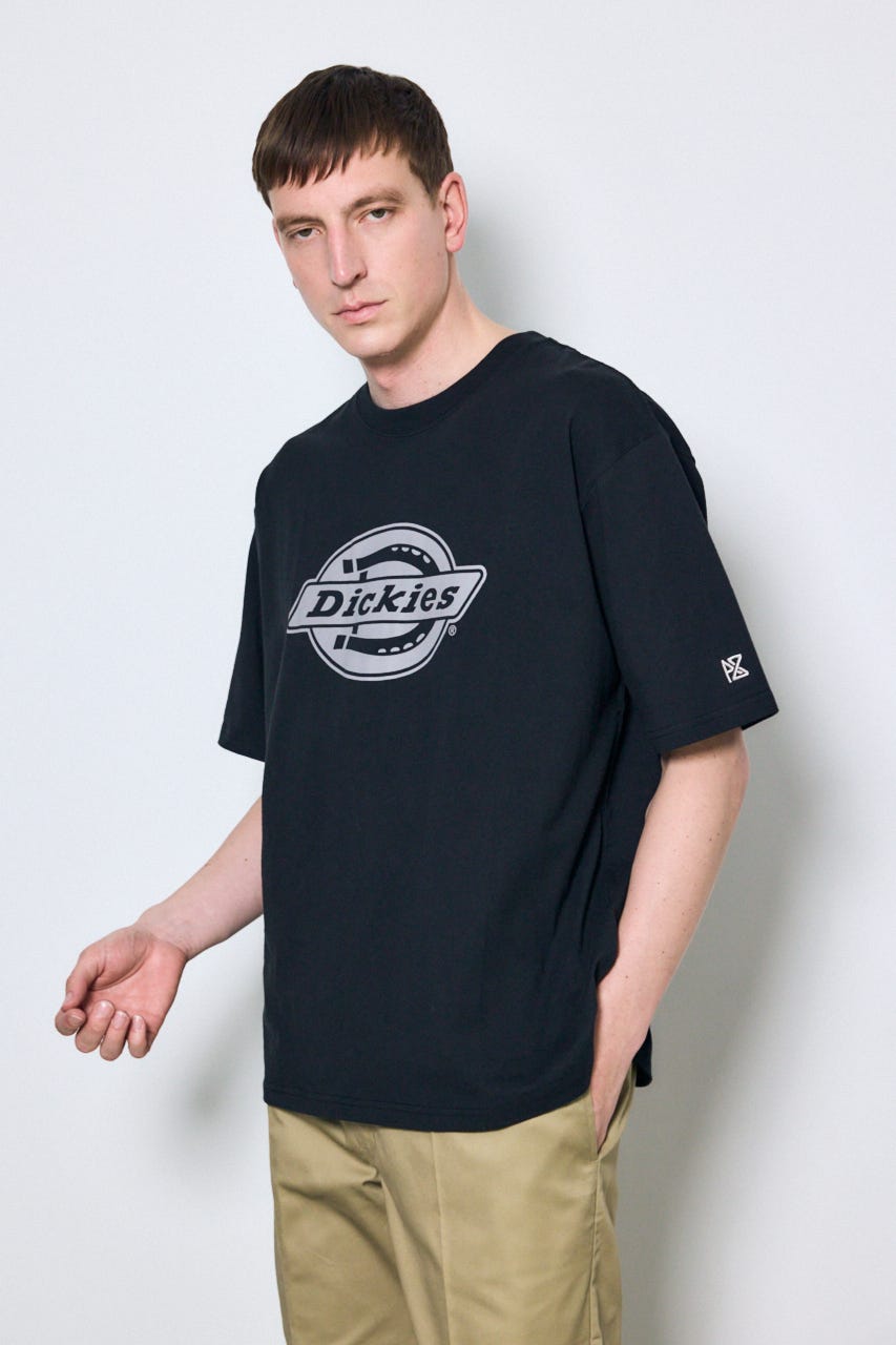 【Dickies（R）×AZUL】ロゴTシャツ BLK M