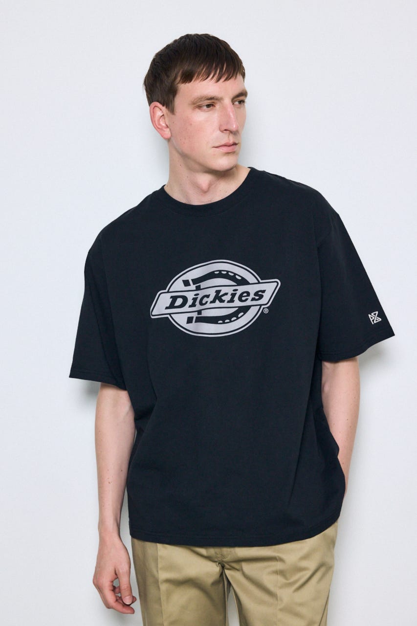 【Dickies（R）×AZUL】ロゴTシャツ BLK M