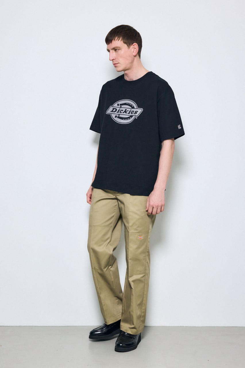 【Dickies（R）×AZUL】ロゴTシャツ BLK M