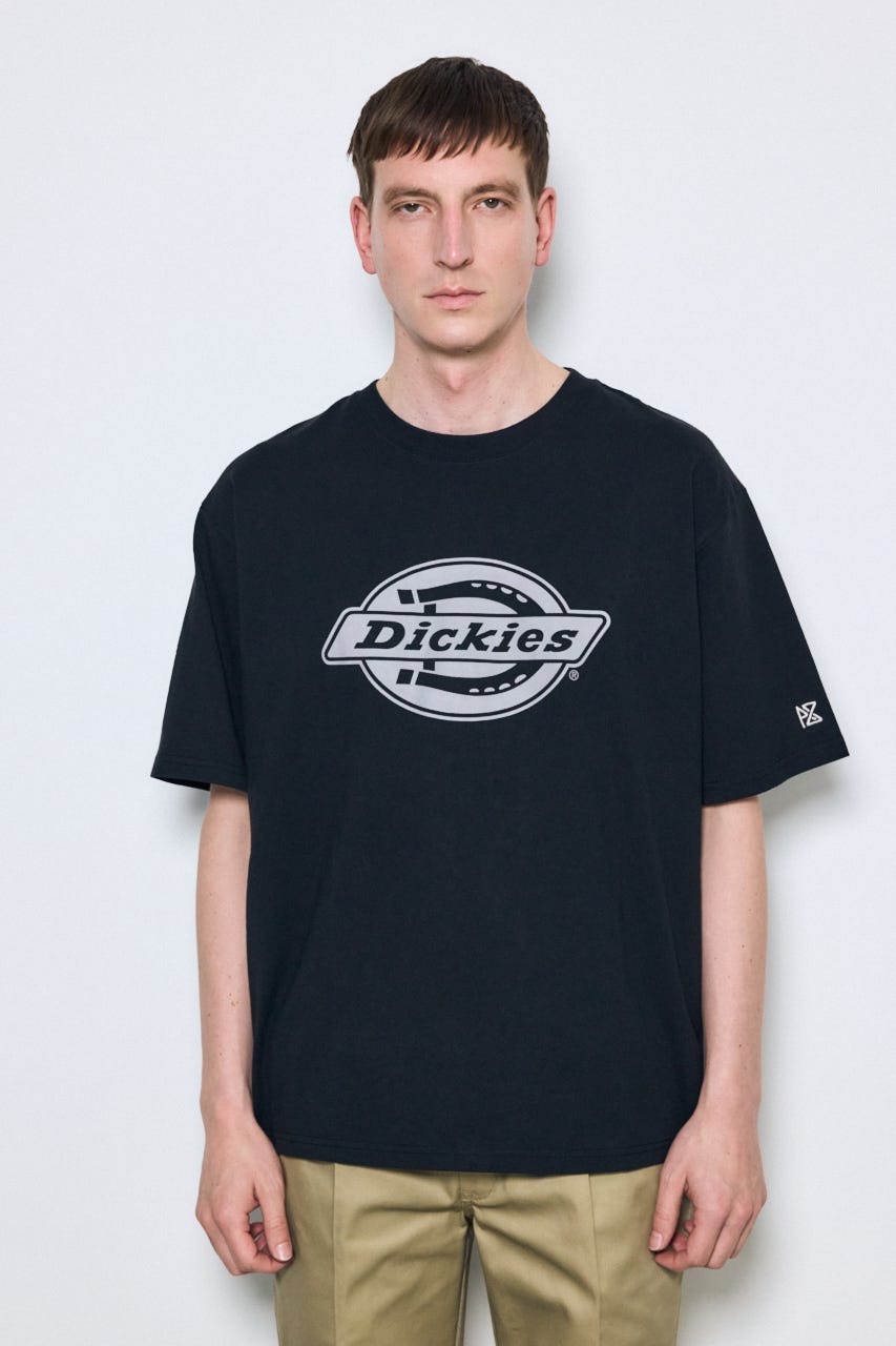 【Dickies（R）×AZUL】ロゴTシャツ BLK M