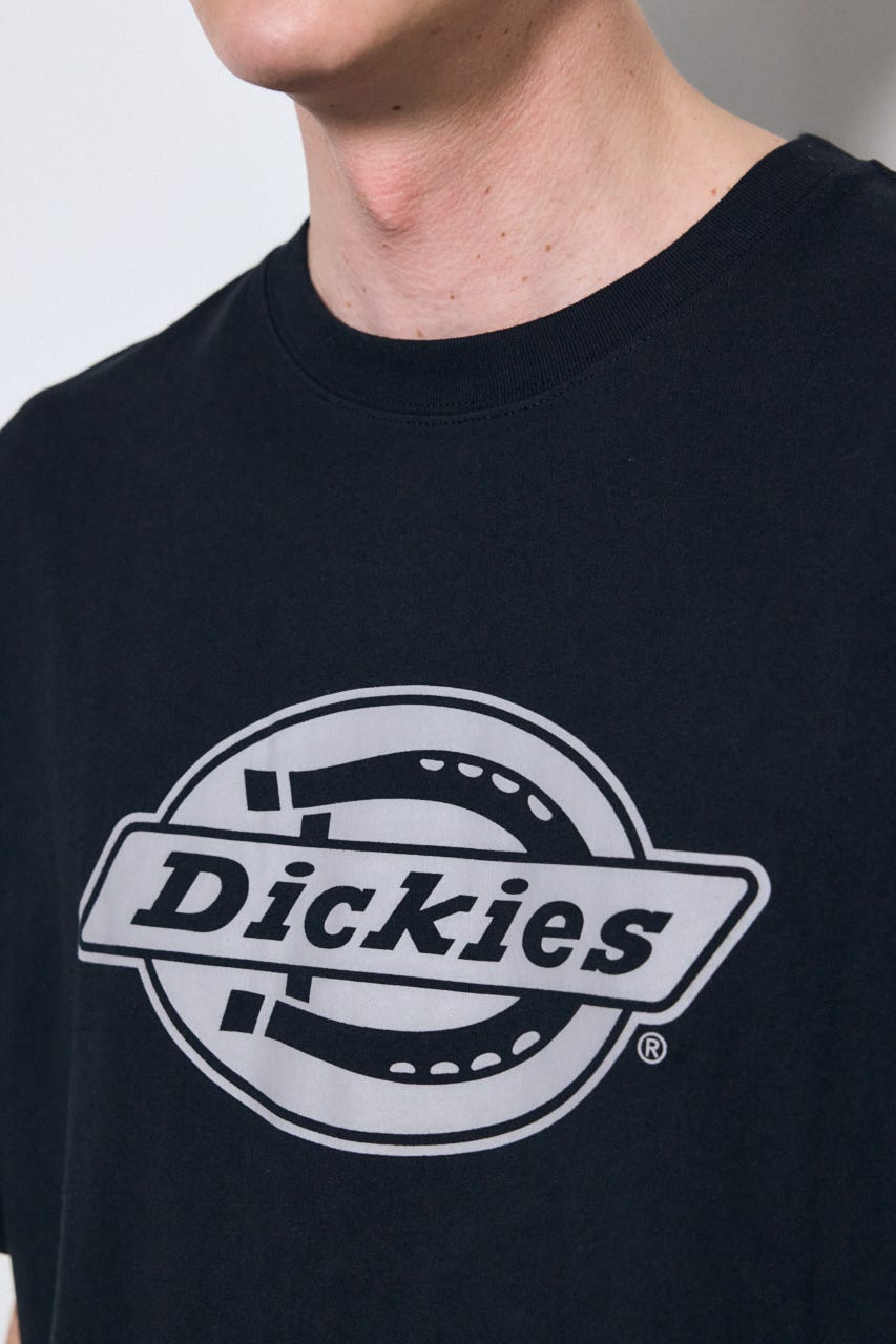 【Dickies（R）×AZUL】ロゴTシャツ BLK M
