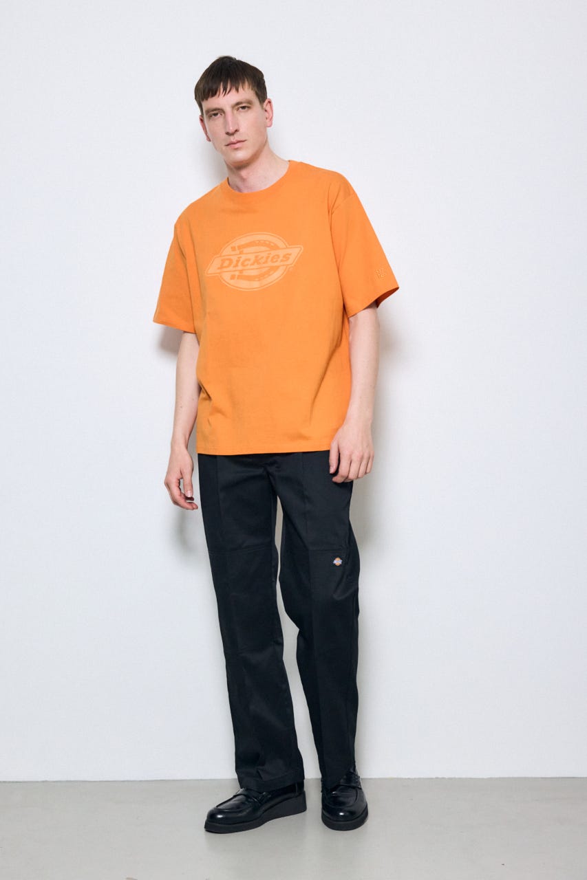 【Dickies（R）×AZUL】ロゴTシャツ ORG M