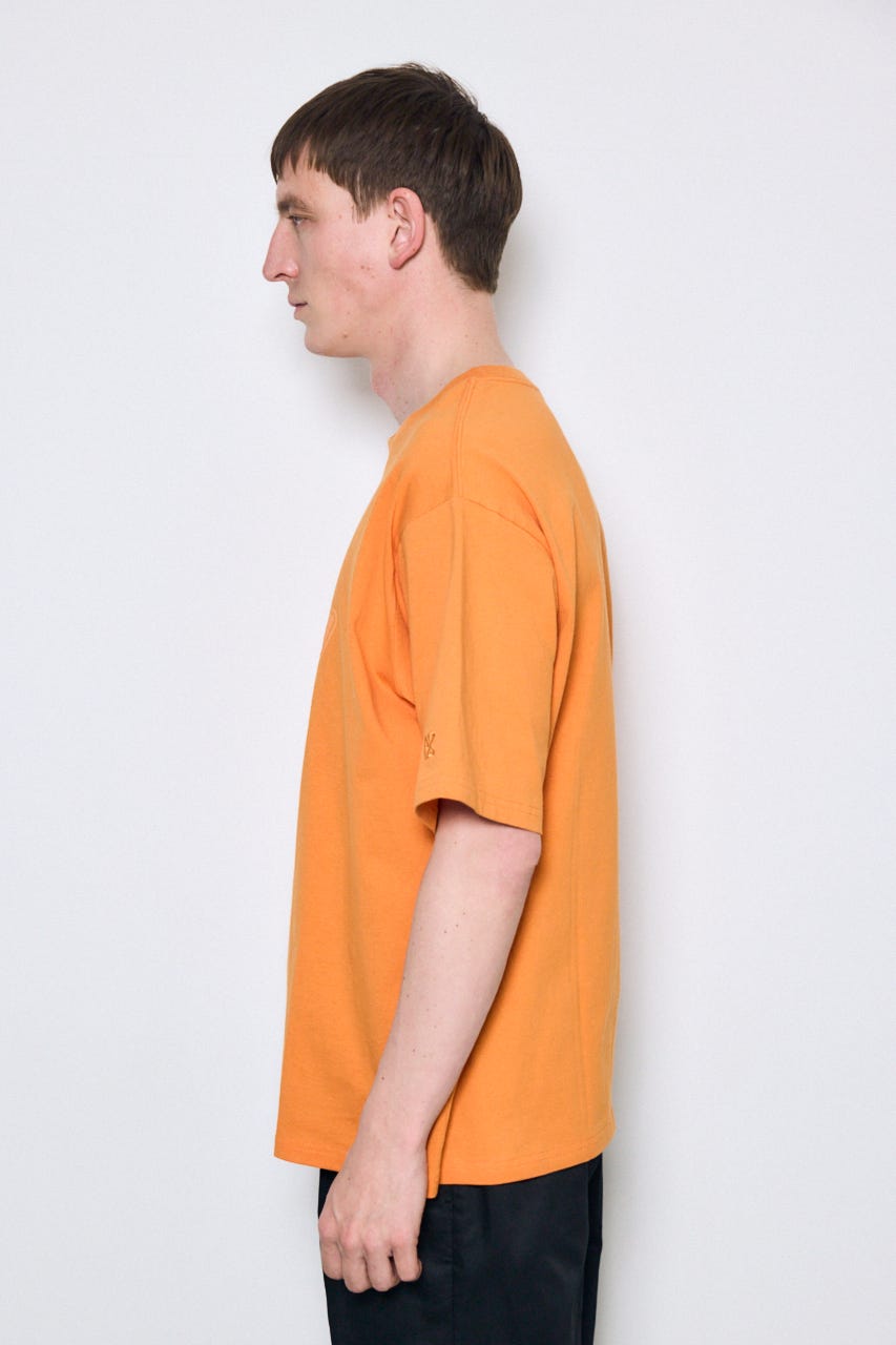 【Dickies（R）×AZUL】ロゴTシャツ ORG M