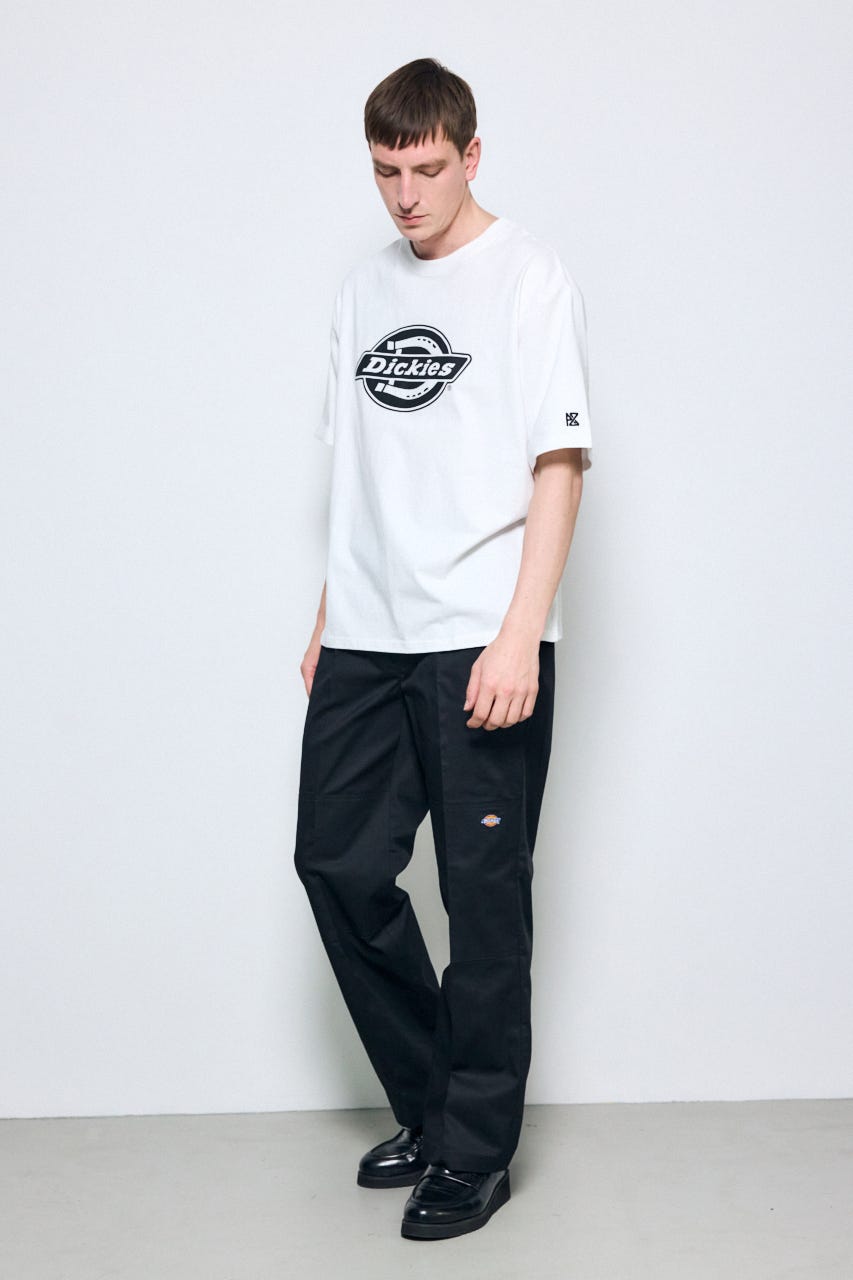 【Dickies（R）×AZUL】ロゴTシャツ WHT M