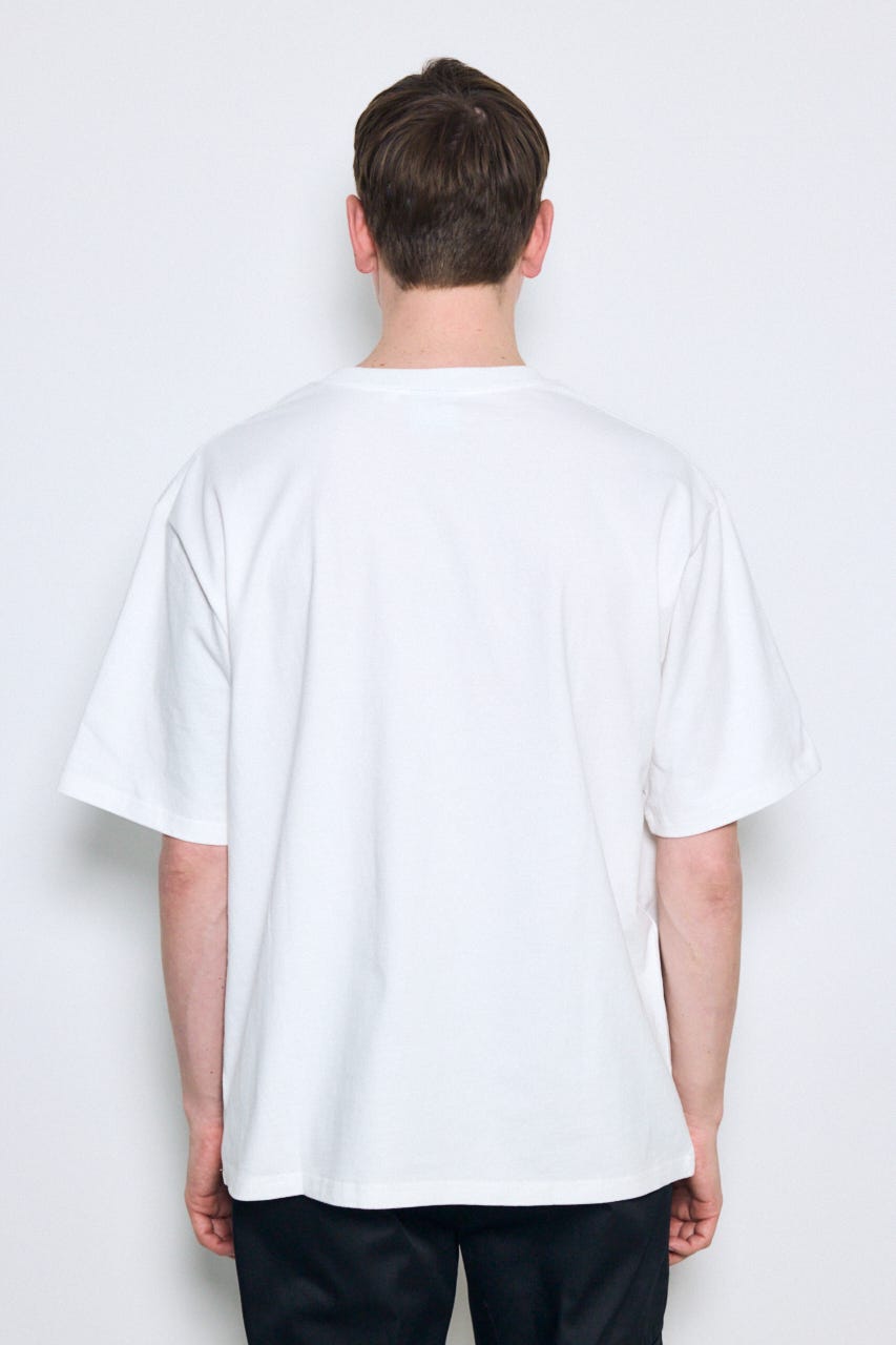 【Dickies（R）×AZUL】ロゴTシャツ WHT M