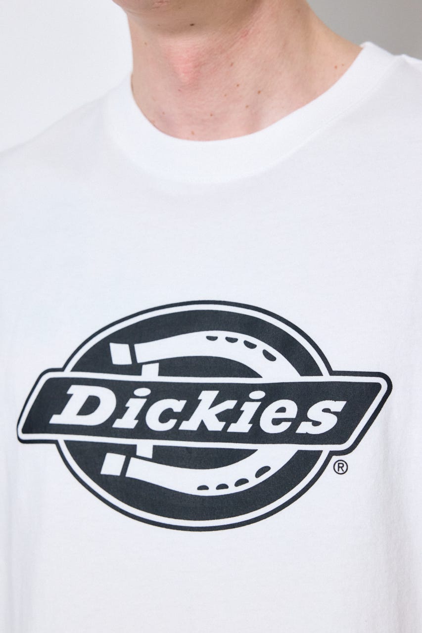 【Dickies（R）×AZUL】ロゴTシャツ WHT M