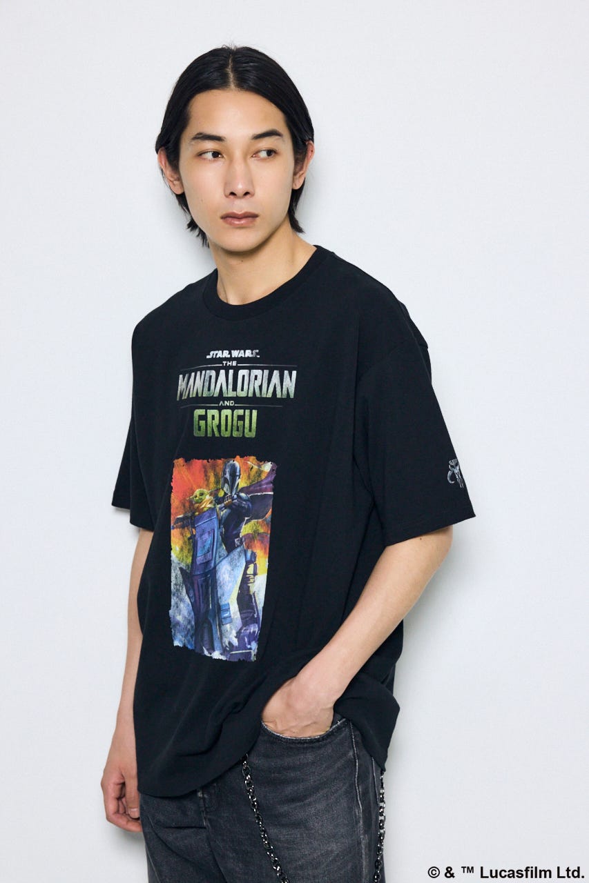 【STAR WARS / AZUL】ヴィンテージ風TEE BLK L