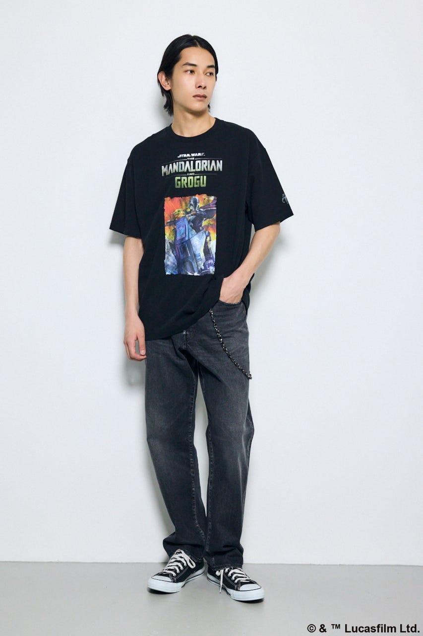 【STAR WARS / AZUL】ヴィンテージ風TEE BLK L