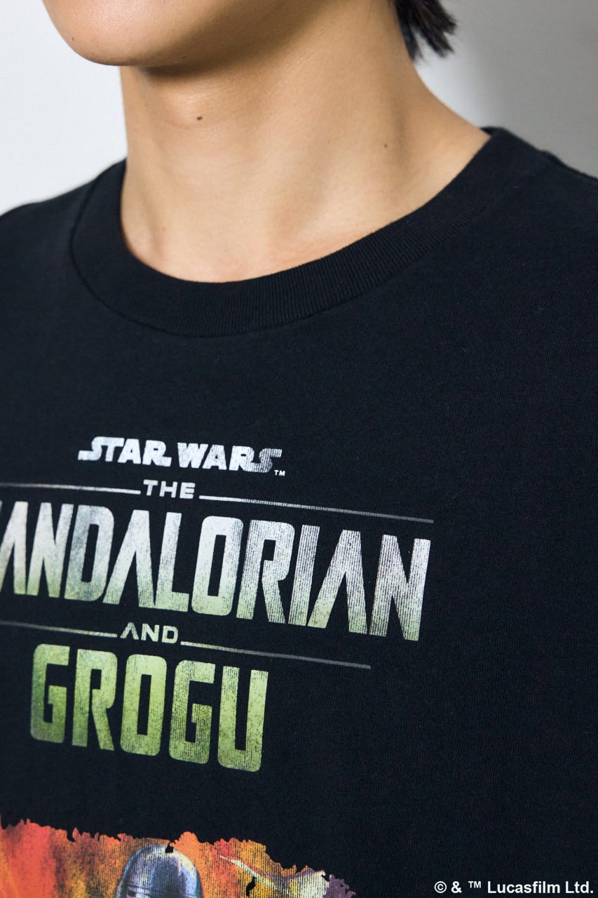 【STAR WARS / AZUL】ヴィンテージ風TEE BLK L