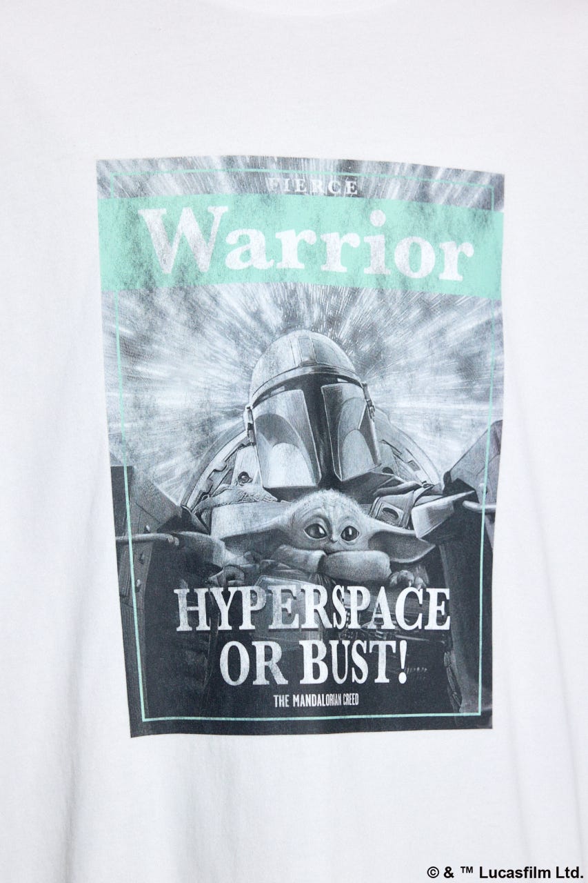 【STAR WARS / AZUL】ヴィンテージ風TEE WHT M