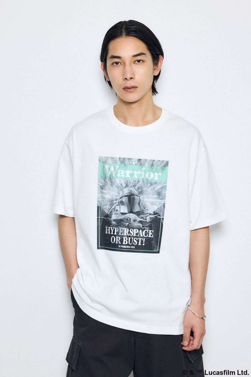 【STAR WARS / AZUL】ヴィンテージ風TEE WHT M
